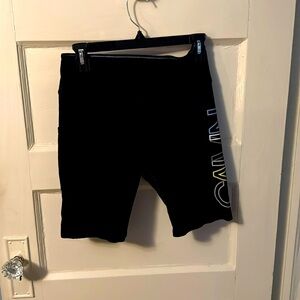 Calvin Klein Ladies Logo Bike Shorts size M
